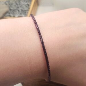 B658 purple‎ 1970s disco bracelet slider